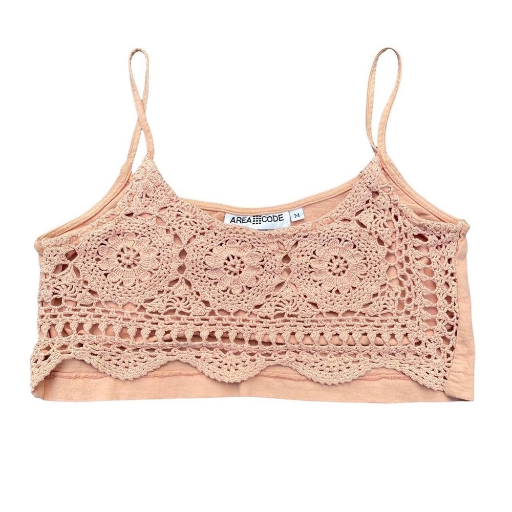 90s Crochet Crop